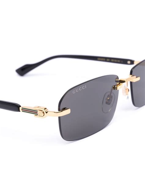 gucci glitter rimless sunglasses|authentic gucci sunglasses sale.